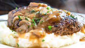 Check spelling or type a new query. Salisbury Steak With Mushroom Gravy Youtube