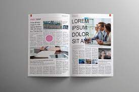 Enjoy vibrant colours on real newsprint. 16 Pages Tabloid Newspaper Pages Size News Detail Tabloid Newspapers Indesign Newspaper Template Newspaper