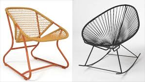 What are some of the most reviewed products in plastic frame rocking chairs? Summer Style Outdoor Chairs That Strike A Chord L A At Home Los Angeles Times