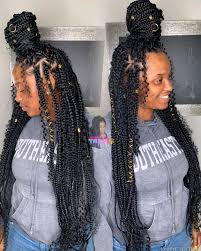 Black And Burgundy Bohemian Box Braids Rastabae Locs On Instagram Lets Talk This Style Style Syn Two Braids Hairstyle Black Women Hair Styles Braided Hairstyles For Black Women Cornrows