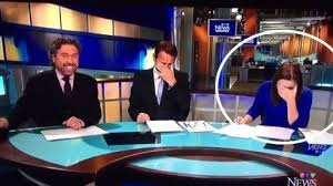 Cut to commercial fail in control room leads to epic clip of some news anchor hilarity. Maralee Caruso Couldn T Hold Back Her Laughter Over Goatman Story Huffpost Canada News