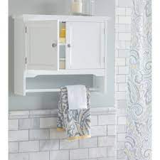 Or, choose a bathroom wall cabinet for a modern, minimalist finish. Threshold Harrison Wall Cabinet White Wall Cabinet Wall Storage Bathroom Collections