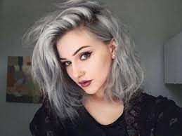 21 Pinterest Looks That Will Convince You To Dye Your Hair Grey Grey Hair Color Hair Color Pastel Grey Hair Diy