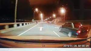 In a nutshell this is just a bridge which takes you from the island of penang over to the mainland i would not say it was not worth going over it but you cannot stop to take pictures and there is no pavement for you to use, from the. Dashcam Captures Penang Bridge Car Crash Thestartv Com