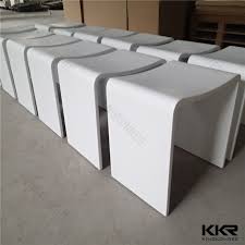 Compact and comfortable, the vanity stool is a versatile addition to the bathroom or dressing area. Bathroom Chair Adult Solid Surface Stone Bath Shower Seat Stool Buy Shower Seat Stool Bath Stool Shower Stool Product On Alibaba Com