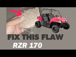 Polaris Rzr 170 Engine Cooling Inlet Must Watch Youtube