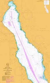 Suez Bay Bahr Al Qulzum To Ras Sharatib Marine Chart