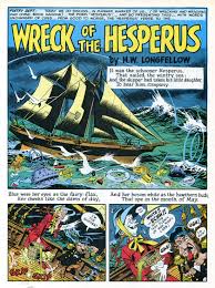 And the skipper had taken his little daughter. The Wreck Of The Hesperus Overturf S Head Wreck Of The Hesperus Wally Wood Mad Monday Wally Wood Best Poems Wally