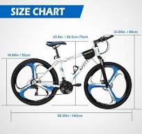 SPPTTY 20" Mountain Bike, 24 Speeds Aluminum Kids Bikes for Boys Girls,  Disc Brake, 3 Spokes Unibody Ring