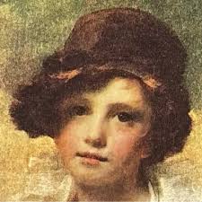 Artist Sir Henry Raeburn RSA A Boy with a Rabbit Original Vintage Art Print  30's