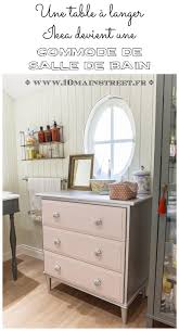 bain commode ikea langer main salle street table transformee une une table a langer ikea transformee en commode upcycled home decor home decor table
