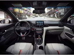 The veloster has 19.9 cubic feet of storage room with the back seats up and a maximum of 44.5 cubic feet with the back seats folded. 2020 Hyundai Veloster Pictures 2020 Hyundai Veloster 2 U S News World Report