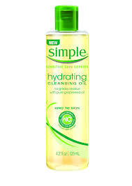 Simple Hydrating Cleansing Oil Simpleskincaremoisturizer Simple Hydrating Cleansing Oil Skin Cleanser Products Simple Skincare