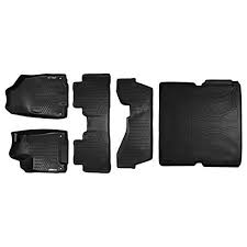 Maxliner Custom Fit Floor Mat And Cargo Liner For Select Acura Mdx Models Black Behind Second Row 3 Row Set More Car Interior Design Cargo Liner Acura Mdx