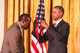 Online, the image has been used in memes about the former president and circulated as a reaction. Obama Awards Everett Fly With National Humanities Medal Archdaily