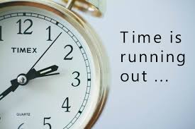 Image result for running out of time