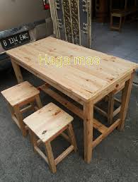 089 956 537 58 tokofurnitureindonesia@yahoo.com Jual Meja Kayu Jati Belanda 120 X 60 X 75 Meja 1 Set Meja Makan Meja Jakarta Utara Furnitur Store Tokopedia