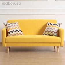 Modern sofa beds with storage. Small Family Model Bedroom Rental Sitting Room Sofa With The Clothing Store Web Celebrity Style Simple Cloth Art Nor Shopee Singapore