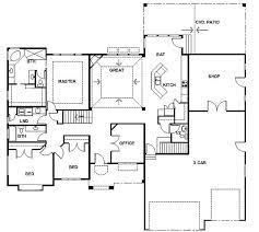 The best ranch house floor plans with walkout basement. Panowa Home Plan Rambler House Plans Davinci Homes Rambler House Plans Basement House Plans Rambler House