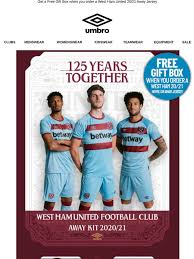 We've taken a selection of the new kits which have already been released and we want you to vote for your favourite. Umbro New West Ham United 20 21 Away Kit Milled