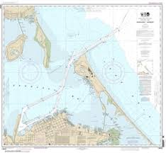 14845 sandusky harbor nautical chart