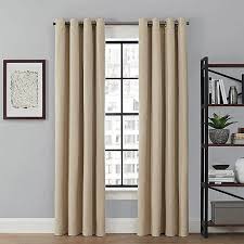 Gymax zero gravity chair oversize lounge chair patio heavy duty folding recliner new (1) sold by gymax. Brookstone Saville Dual Technology 100 Blackout Draft Blocking Grommet Window Curtain Bed Bath And Beyond Canada