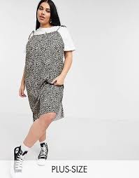 Shop seasonal trends without breaking the bank. Native Youth Plus Two In One Tie Shoulder Midi Dress In Leopard Plisse With T Shirt Asos