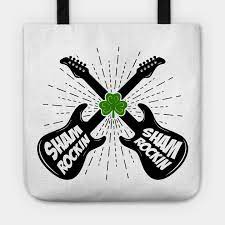 The crossword clue possible answer is available in 8 letters. Shamrockin Guitar Lovers Funny St Patrick S Day Guitarist Awesome Gift For St Patricks Day Bolsa De Tela Teepublic Mx