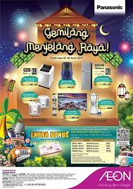 Check spelling or type a new query. 13 30 Jun 2019 Aeon Panasonic Raya Promotion Everydayonsales Com