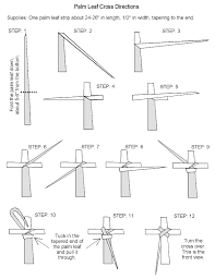 How to make a cross out of palm. How To Make A Palm Cross Ucatholic Palm Cross Palm Sunday Palm Sunday Crafts