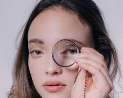 PERSONALIZED MAGNIFYING GLASS Necklace