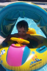 Summersea Inflatable Water Floaty Baby Pool Float Baby Pool Floats Baby Float Swim Trainer