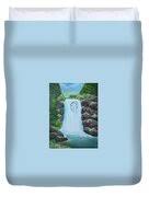 By the Falls Painting by Marge Woods