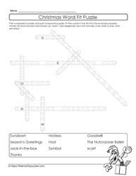 Download our free crossword generator or try our free daily all word printable crossword, available in usa and uk english versions. Wordfit Puzzles Learn With Puzzles