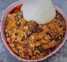 Pounded yam is a popular african dish similar to mashed potatoes but heavier. Fufu Akpu With A Plate Of Appetizing Item7deals Foods Facebook