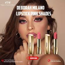 Deborah Milano Lipstick Pink shades 💄 Disponible chez HPM ______ Passez  vos commandes maintenant : 75 266 435 /75 265 389 https://hpmbeauty.com/  #deborah #Deborah #pinklipstick #hpm #makeup