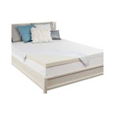 Sealy 3 Memory Foam Mattress Topper White Cal King Mattress Topper Foam Mattress Topper Mattress