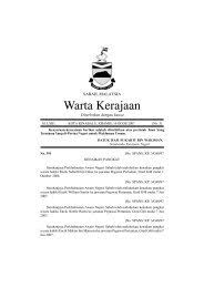 Yb datuk haji safar bin untong, setiausaha kerajaan negeri sabah. Warta Kerajaan Sabah