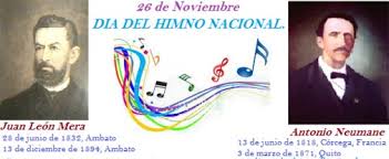 El himno nacional del ecuador cuenta con 52 versos distribuidos en 6 estrofas. Resumen Dia Del Himno Nacional Del Ecuador