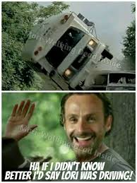 The Walking Dead Memes Rick Grimes Lori Grimes Walking Dead Funny The Walking Dead Walking Dead Funny Meme