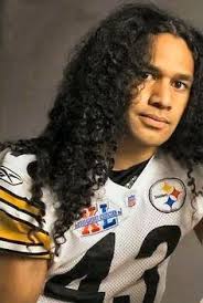 Nfl Trend Football Players With Long Hair Braids Pittsburgh Steelers Football Troy Polamalu Steelers