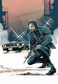 Geralt De Rivia Ilustraciones Detalle La Espada En La Tinta John Wick Movie John Wick Hd Keanu Reeves John Wick