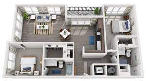 B2 Floor Plan 1089 Square Feet House Layout Plans House Layouts Apartment Layout