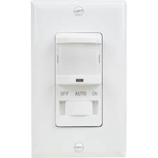 Topgreener Tsos5 W In Wall Pir Motion Sensor Light Switch Single Pole Fluorescent 500va Motor 1 8hp Incand Motion Sensor Lights Light Switch Motion Sensor