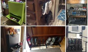 In fact, when designing kitchens, we oftentimes include certain storage solutions that will help to create a practical space with amenities to streamline the prep, cooking, and cleanup. Calm The Clutter Rv Storage Solutions And Organization Go Rving