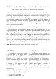 Alibaba.com offers 2,476 medical sdn bhd products. Pdf The Existence Of Islamic Banking In Indonesia From Non Muslims Perceptions