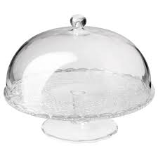 Arv Brollop Plat De Presentation A Couvercle Verre Transparent 29 Cm Avec Images Cloche A Gateau Cloche En Verre Mariage Ikea