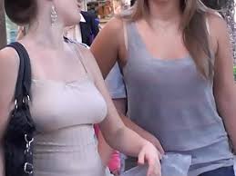 Big boobs and nipples peeking through clothes - Voyeurs HD