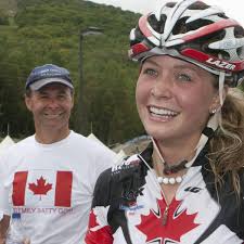 Batty brings glamour to mountain biking, but only has London