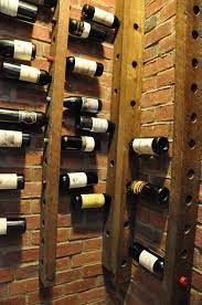 What's the best way to store a wine rack? Diy Wall Mounted Wine Rack Ideas Space Saving Wine Cellar Storage Furniture Wine Cellar Design Wine Closet Cellar Design